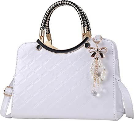 Qiayime Shiny Patent Leather for Women Purses and Handbags Fashion Ladies Top Handle Satchel Shoulder Tote Crossbody Bag