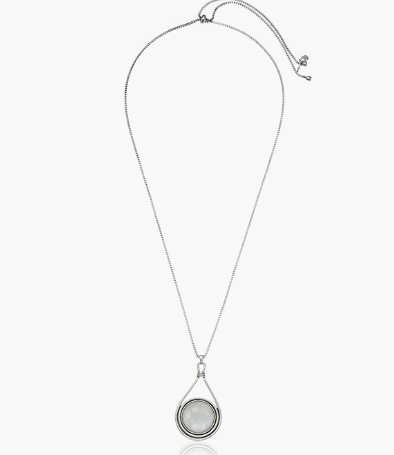 Lucky Brand Women's Layer Necklace, Silver, One Size