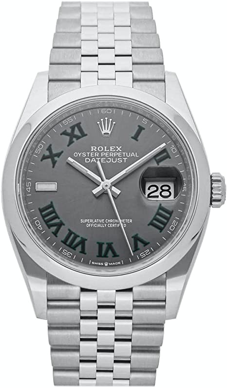Rolex Datejust Automatic Grey Dial Watch 126200-001